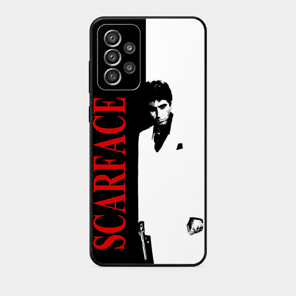 Capa Scarface pra Samsung, Silicone Anti-Arranhão