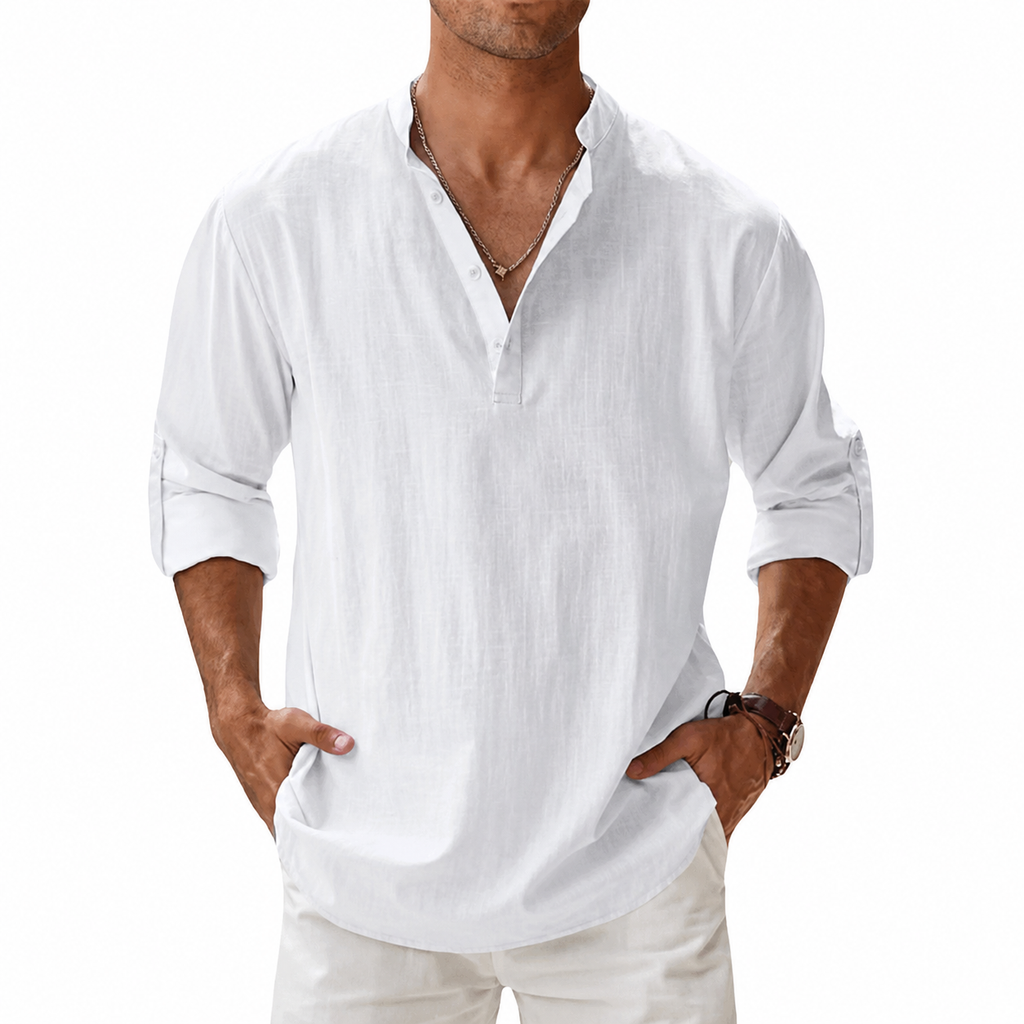 Men's Avel Cotton Linen Shirt
