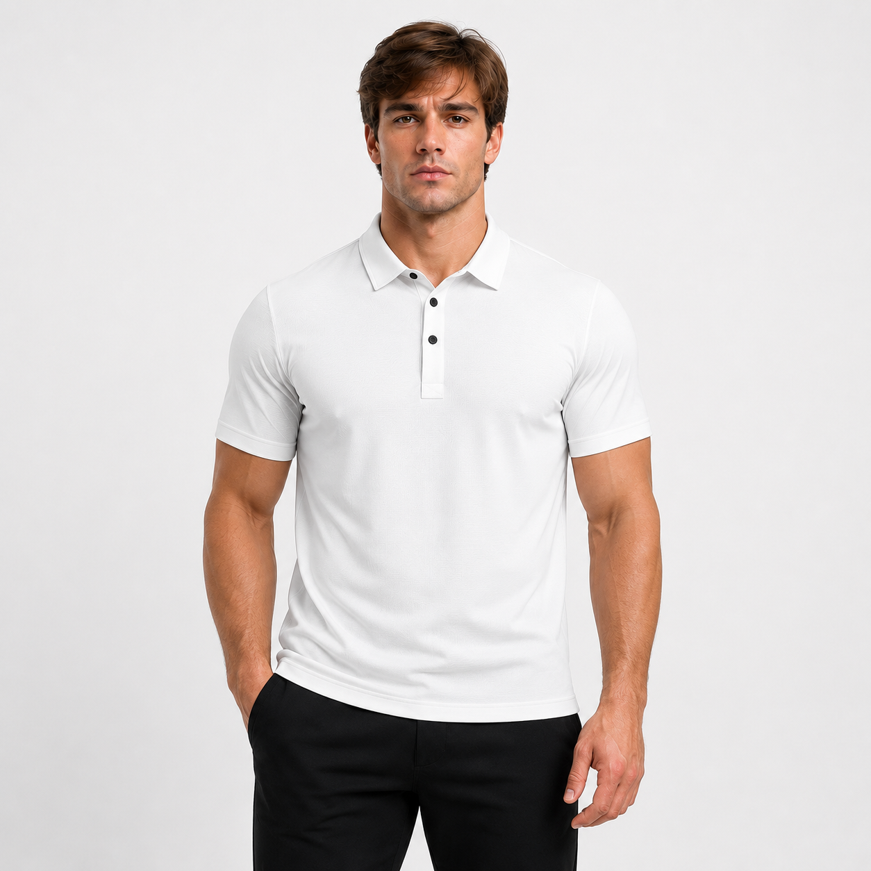 Prestige Men's Nylon Polo Shirt