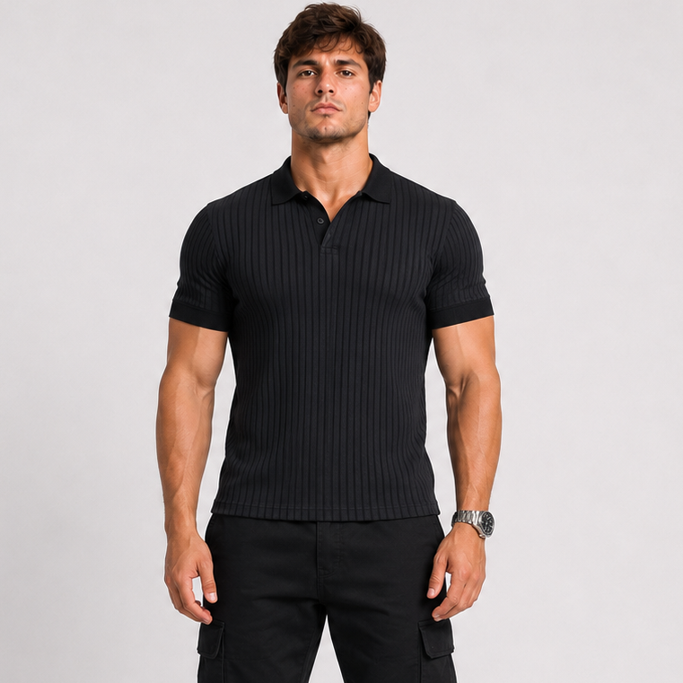 Caelis Men's Polyester Polo Shirt