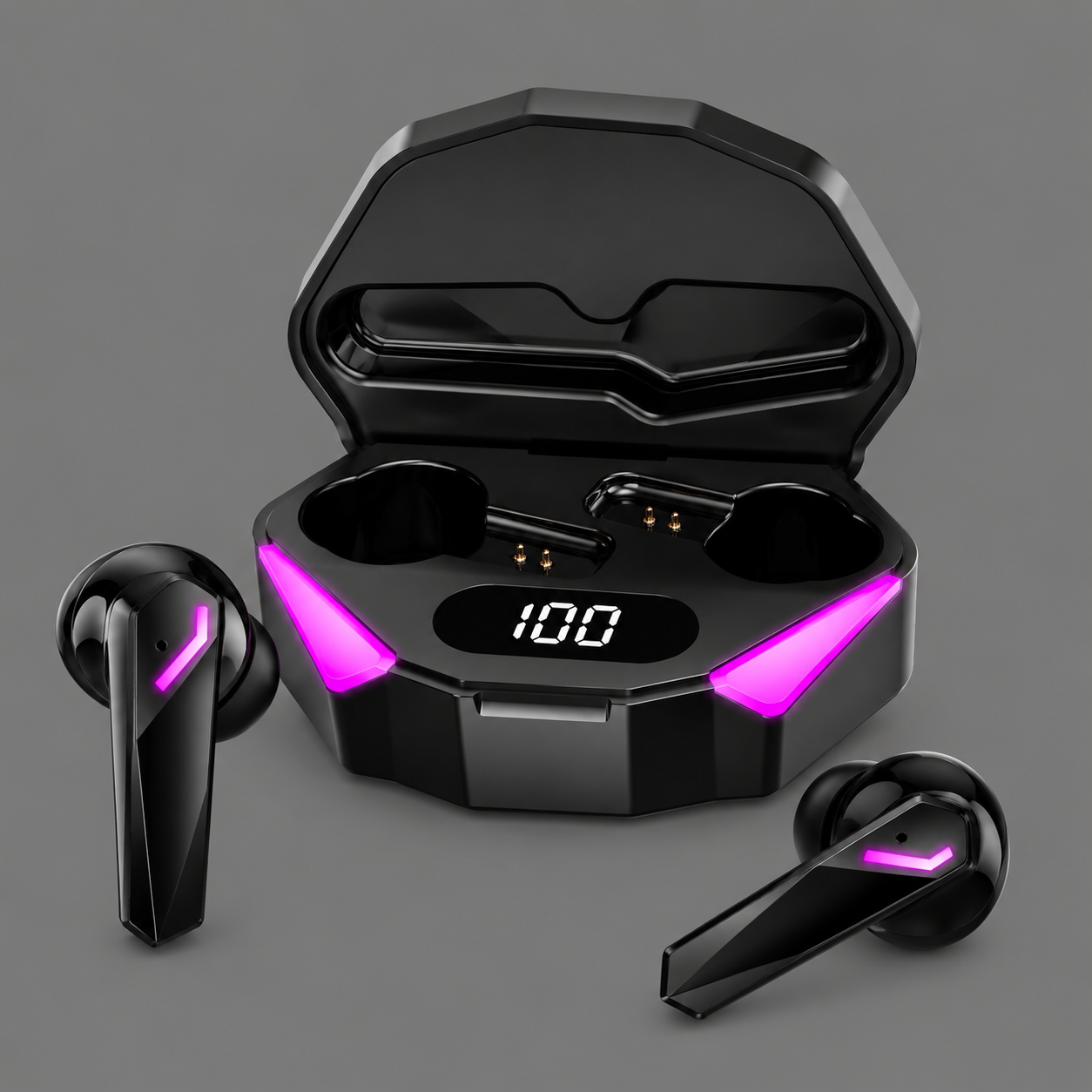 Earbuds – Bluetooth 5.4, 26h Battery