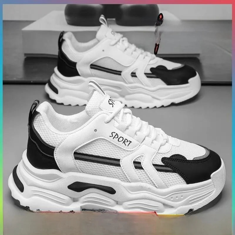 Men's Breathable Sports Trainers, Dad Sneaker Style