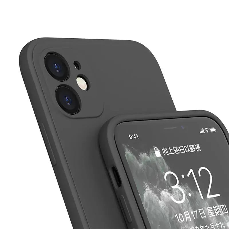 Capa de Celular Bat, IOS, Silicone Anti-Queda