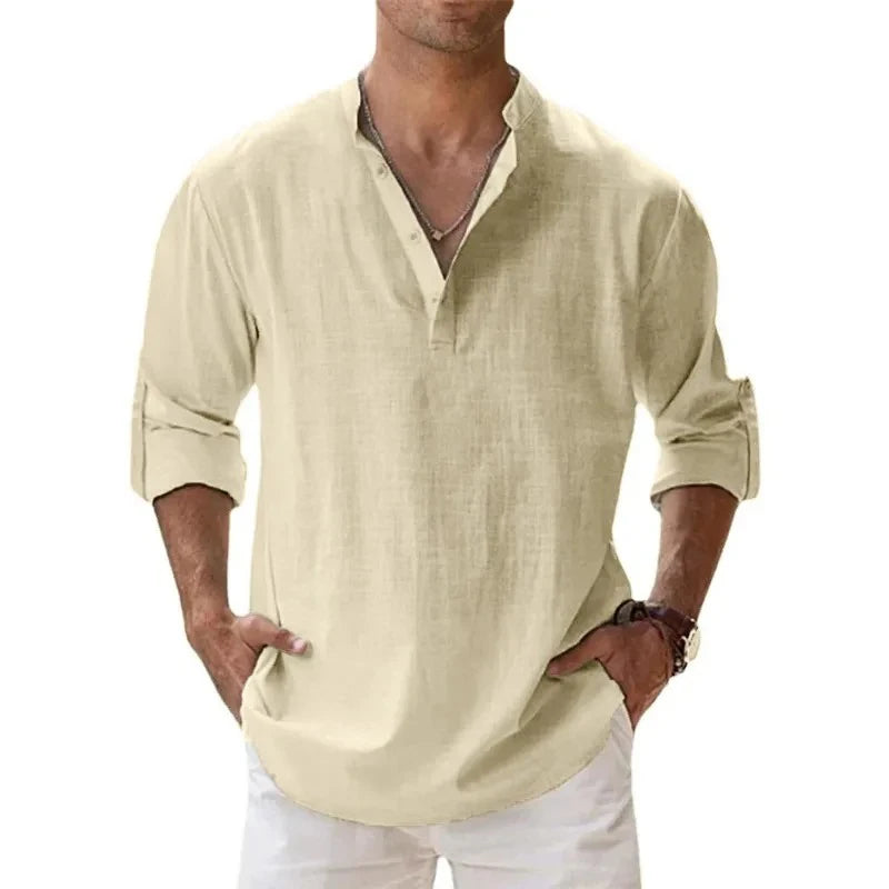 Men's Avel Cotton Linen Shirt
