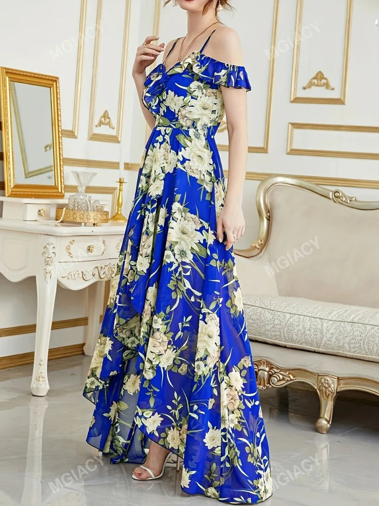 Lumine Long Dress, Women's Polyester