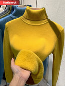 NÉVORA PLUSH, Women's Turtleneck Sweater
