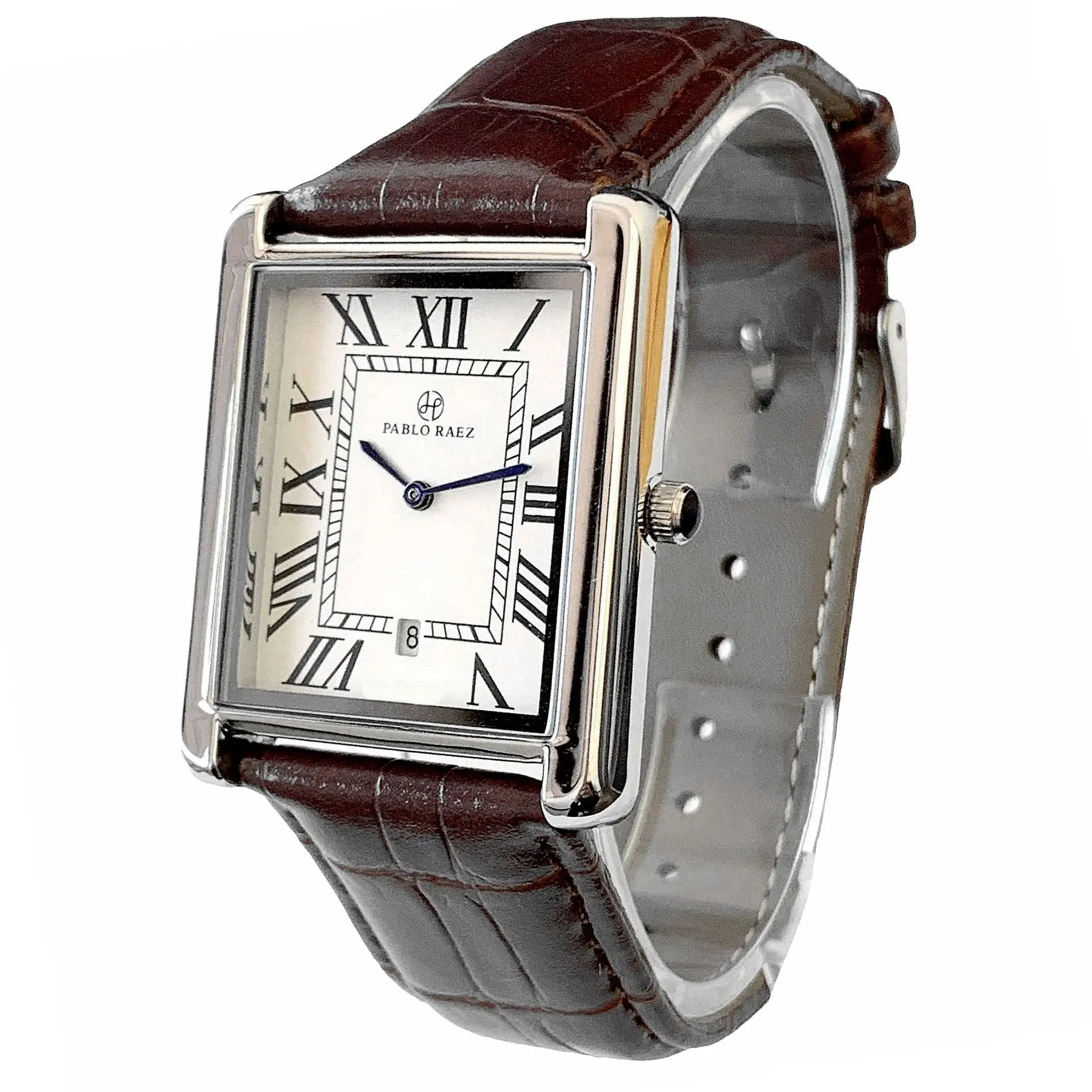 Classique Men's Watch, UltraThin Square Timepiece, 5mm Profile