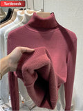 NÉVORA PLUSH, Women's Turtleneck Sweater