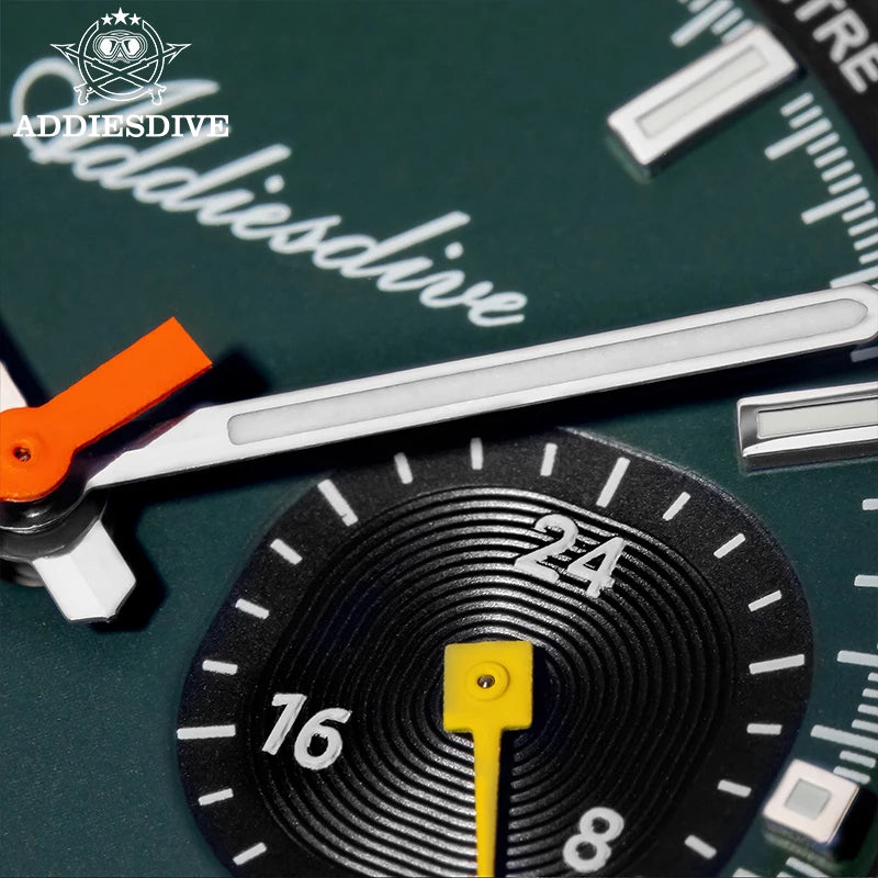 Legendary Men's Watch – Swiss Chronograph with Luminous Precision