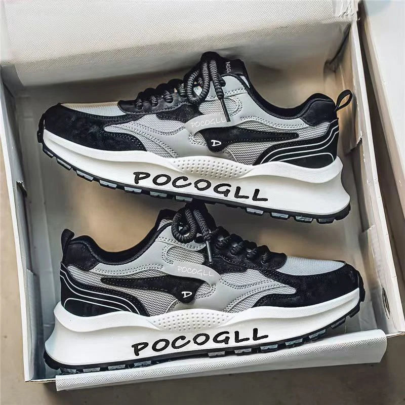 Men's Breathable Outdoor Trainers, Anti-Odour Summer Casual Shoes