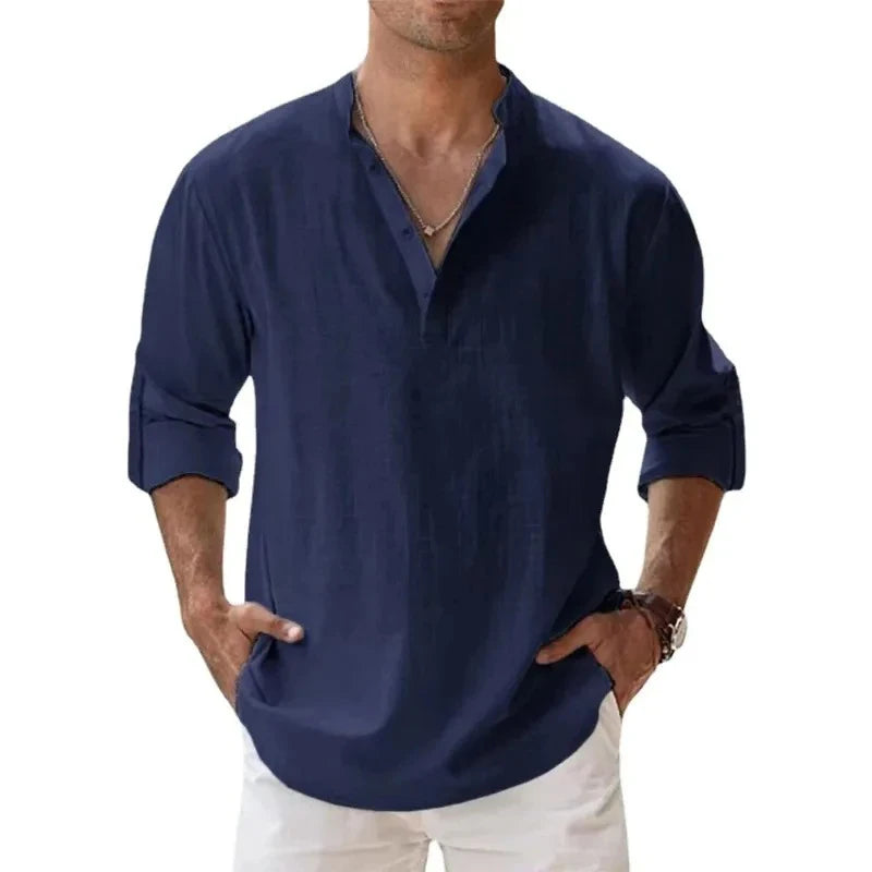 Men's Avel Cotton Linen Shirt