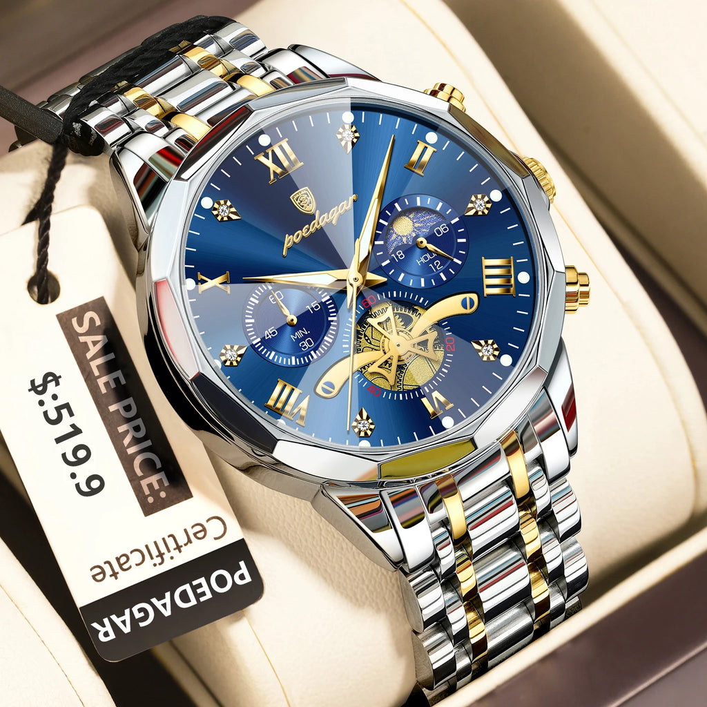 Imperium Men's Watch, Chronograph with Roman Numerals