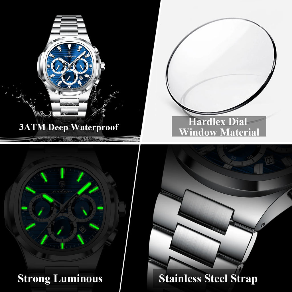 Zenith Men's Watch - Chronograph with Luminous Display