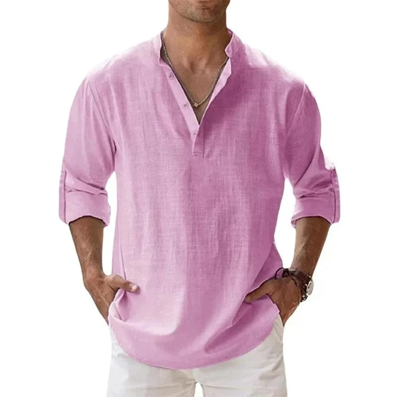 Men's Avel Cotton Linen Shirt
