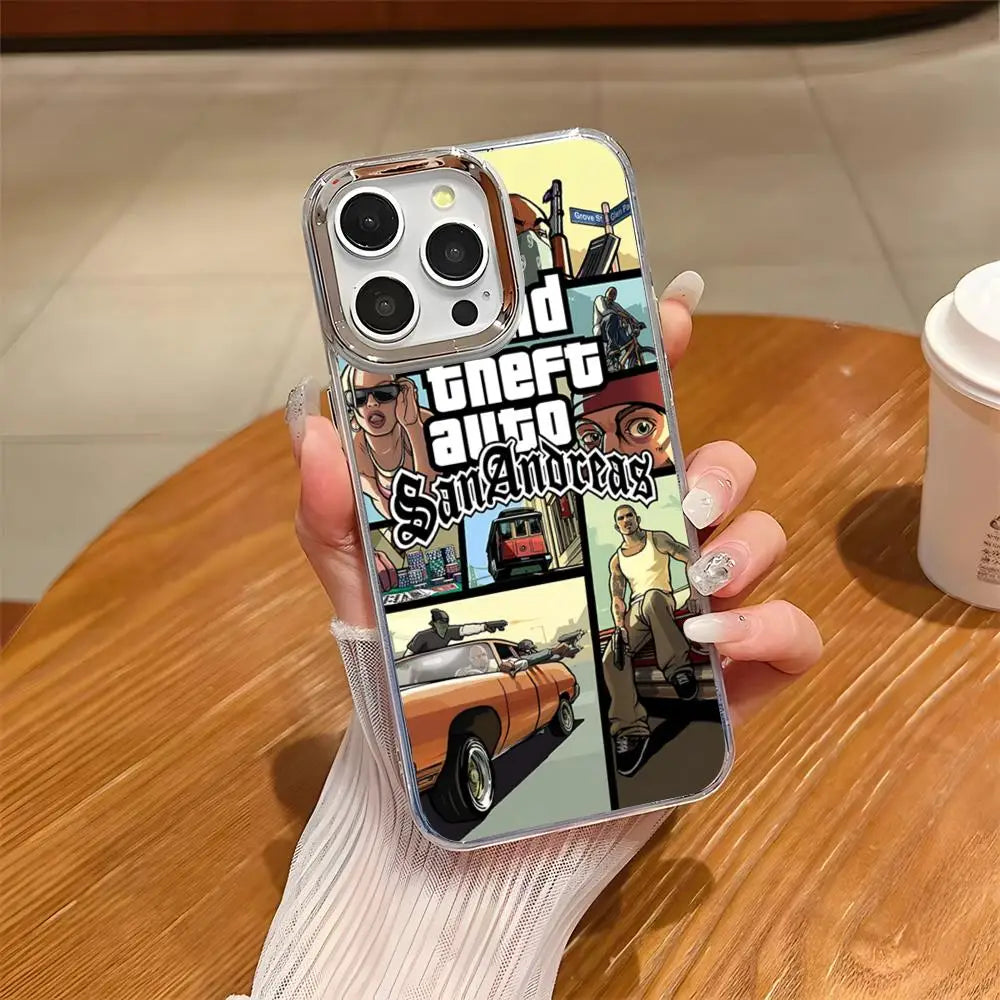 Capa de Silicone pra IOS, IMD GTA San Andreas