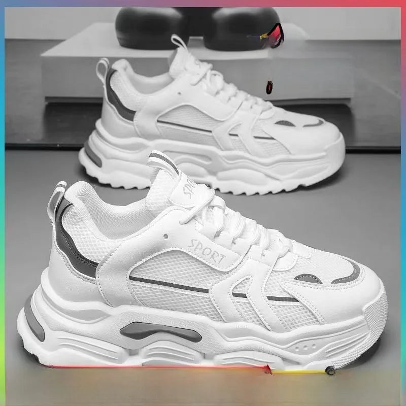 Men's Breathable Sports Trainers, Dad Sneaker Style