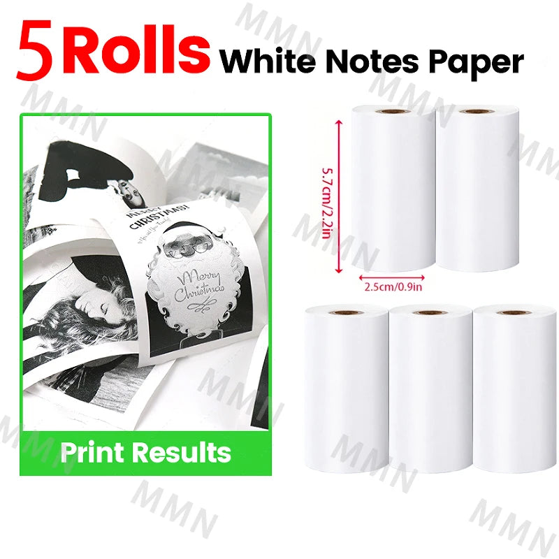 Mini Portable Bluetooth Thermal Printer – 58mm, Wireless, iOS & Android