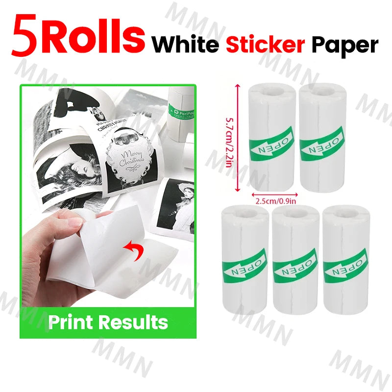 Mini Portable Bluetooth Thermal Printer – 58mm, Wireless, iOS & Android