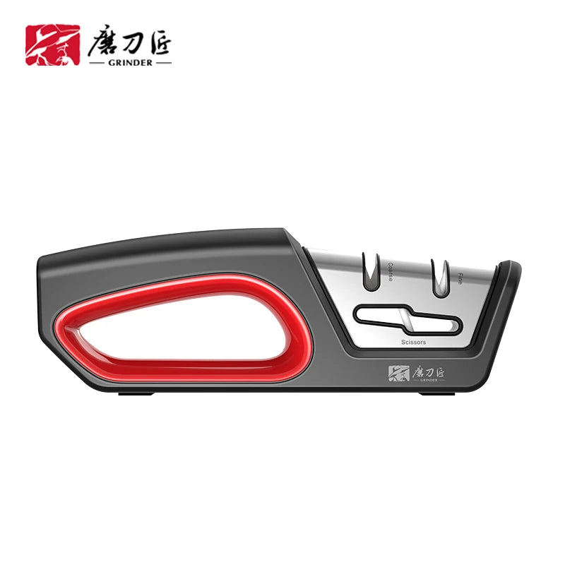 4-in-1 Professional Knife & Scissors Sharpener – Diamond, Tungsten & Ceramic