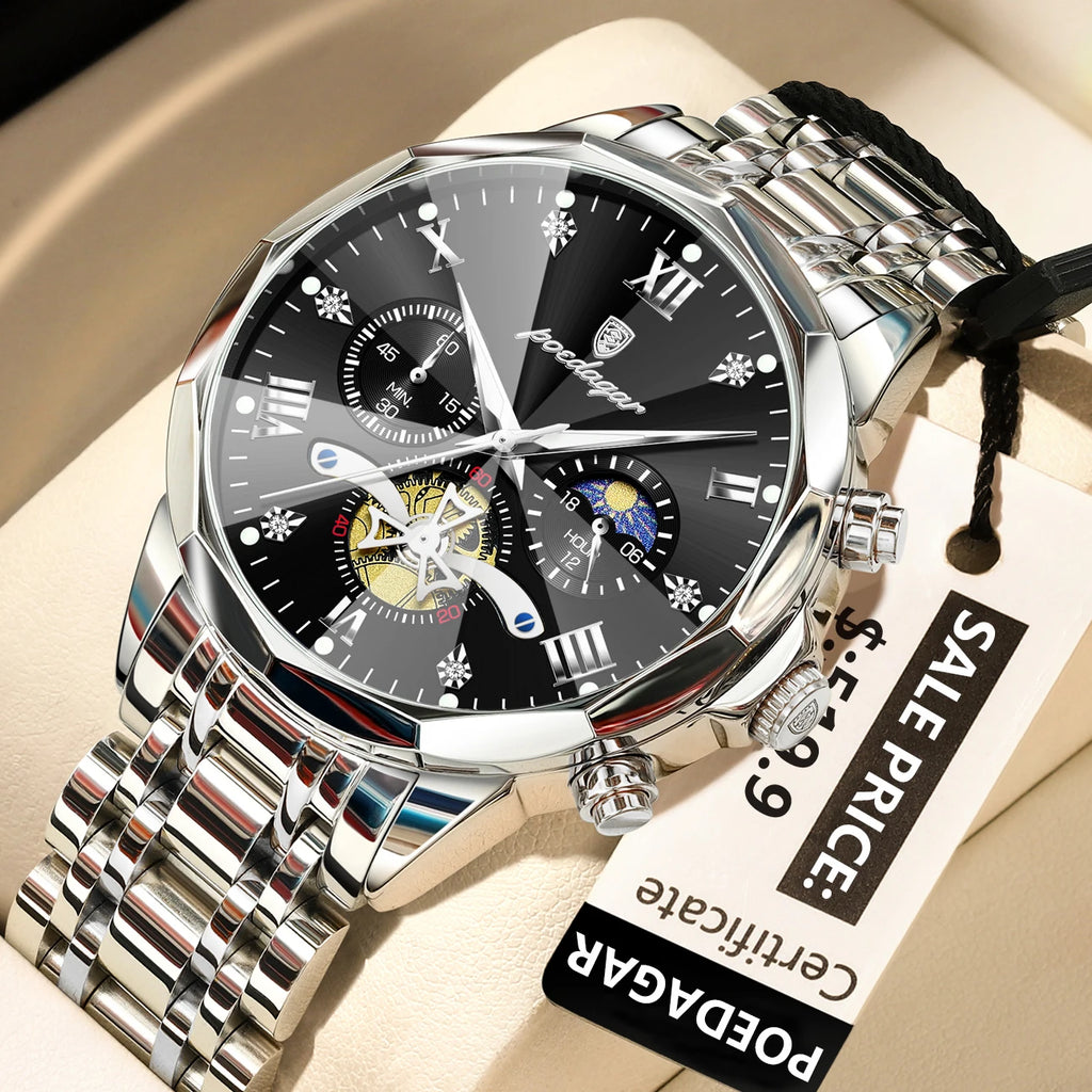 Imperium Men's Watch, Chronograph with Roman Numerals