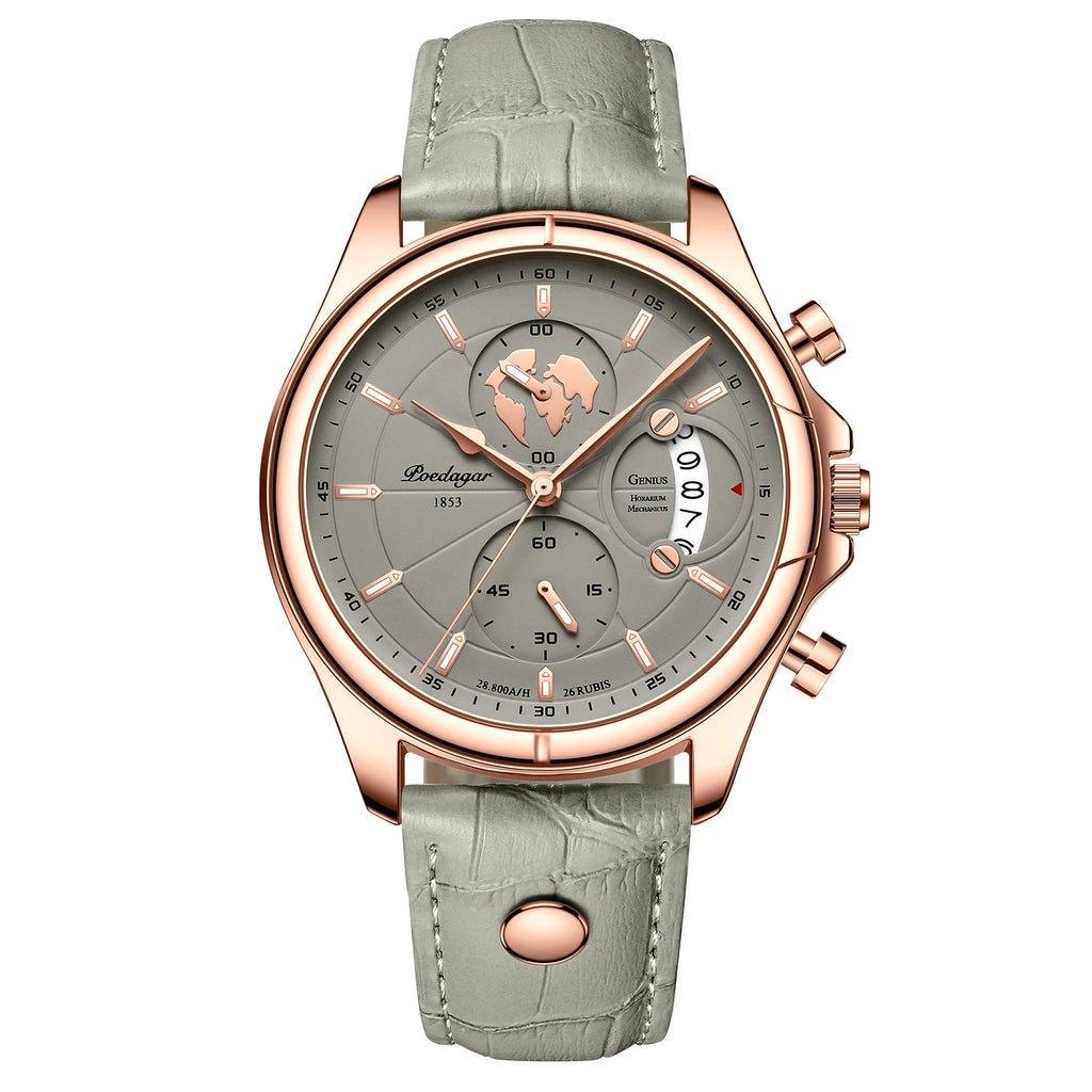 Heritage Men's Watch – World Map Dial Explorer Classic Edition