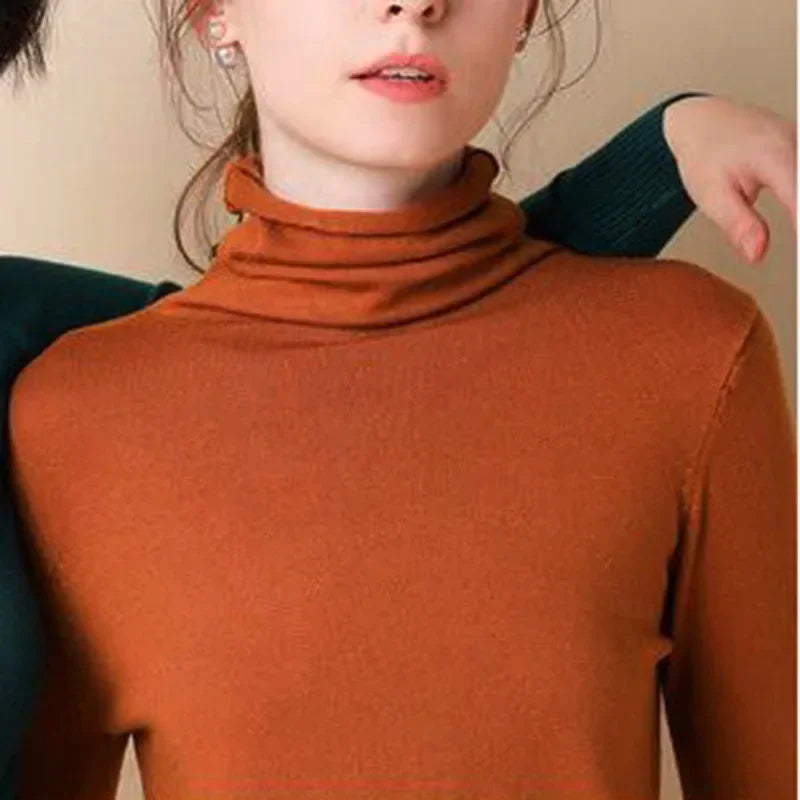 VALEN NORD, Women's Turtleneck Sweater