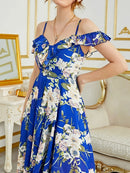 Lumine Long Dress, Women's Polyester