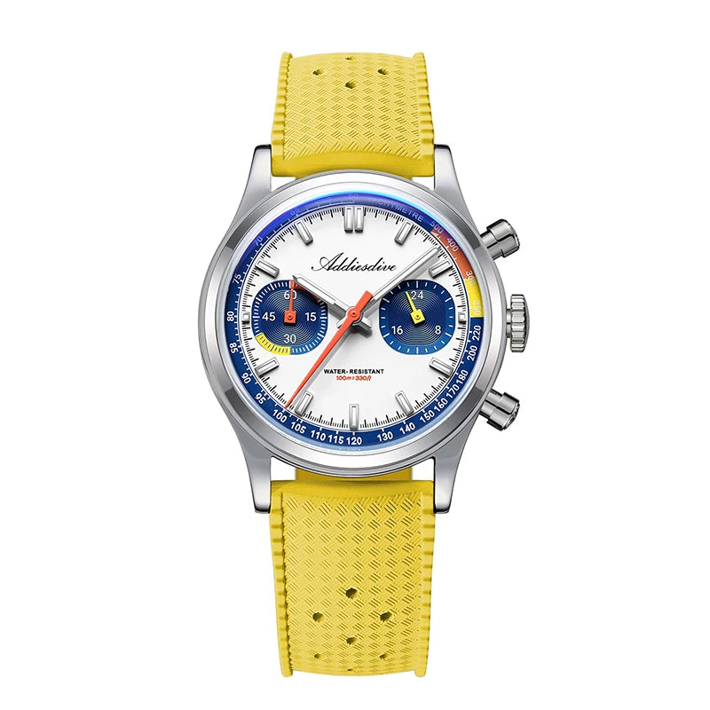 Legendary Men's Watch – Swiss Chronograph with Luminous Precision