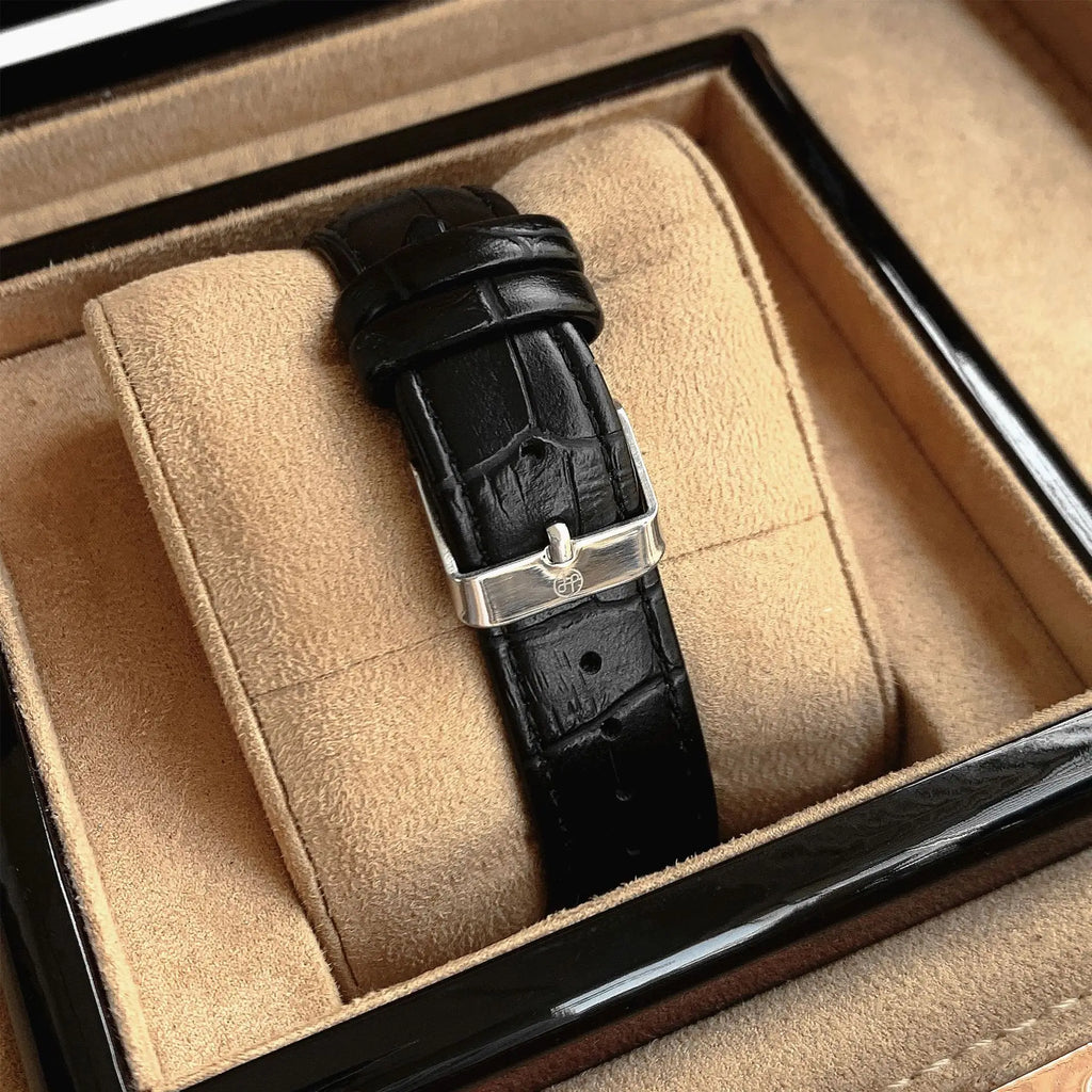 Classique Men's Watch, UltraThin Square Timepiece, 5mm Profile