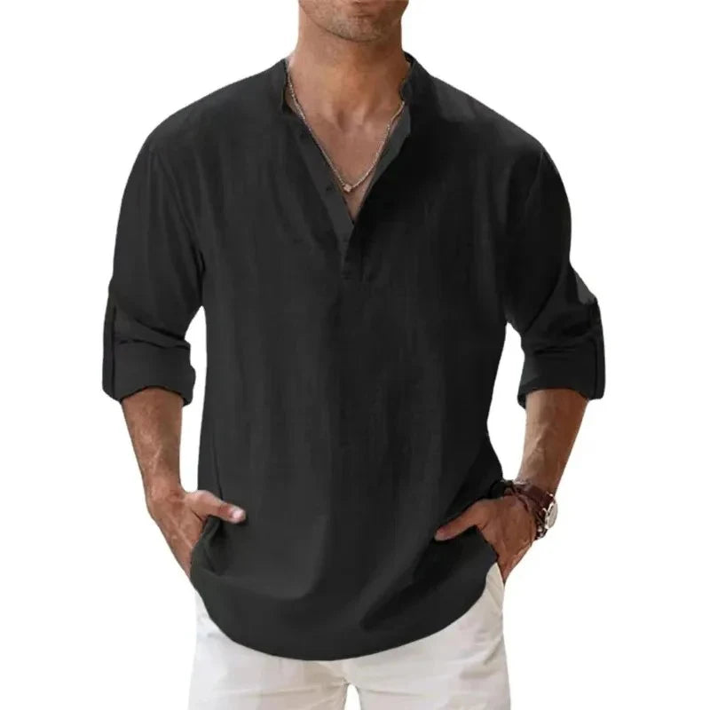 Men's Avel Cotton Linen Shirt