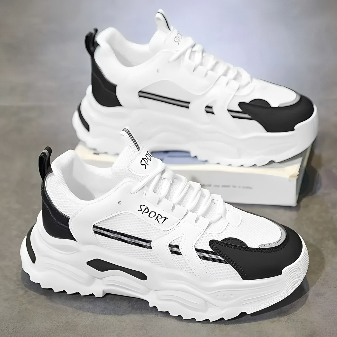 LOVy Men's Athletic Shoes